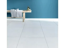 Bodenfliese Feinsteinzeug Materia Weiß 59,7 cm x 59,7 cm