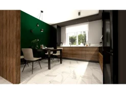 Bodenfliese Feinsteinzeug Weiß 60 cm x 30 cm