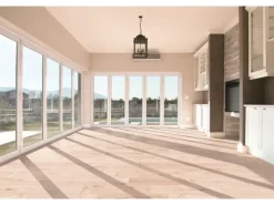 Bodenfliese Feinsteinzeug Durmast Beige Glasiert Matt 20 cm x 120 cm