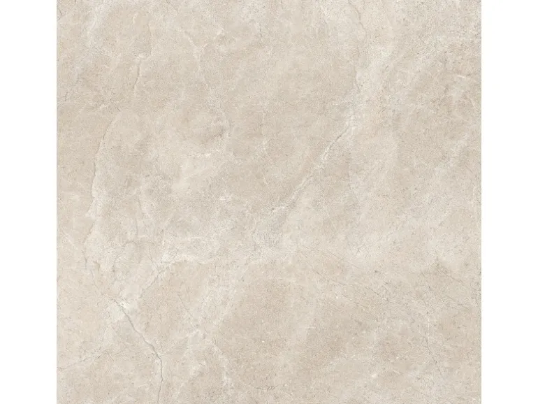 Bodenfliese Feinsteinzeug Beige Glasiert Poliert 60 cm x 60 cm