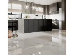 Bodenfliese Feinsteinzeug Opus Glasiert Poliert 60 cm x 60 cm