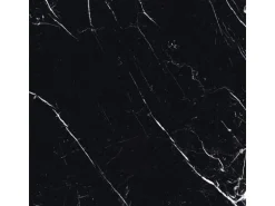 Bodenfliese Feinsteinzeug Nero Schwarz Glasiert Matt 60 cm x 60 cm