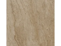 Bodenfliese Feinsteinzeug Travertino Glasiert Matt 60 cm x 60 cm