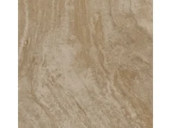 Bodenfliese Feinsteinzeug Travertino Glasiert Matt 60 cm x 60 cm