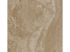 Bodenfliese Feinsteinzeug Travertino Glasiert Matt 60 cm x 60 cm