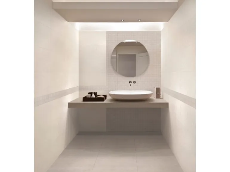 Bodenfliese Feinsteinzeug Beige Glasiert Poliert 60 cm x 30 cm