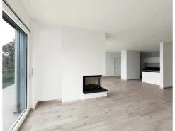 Bodenfliese Feinsteinzeug Durmast Grau 20 cm x 120 cm