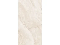 Bodenfliese Feinsteinzeug Travertino Beige 60 cm x 120 cm