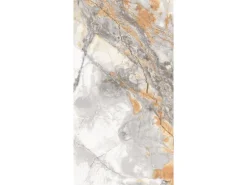 Bodenfliese Feinsteinzeug Gold Glasiert Poliert 60 cm x 30 cm