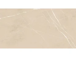 Bodenfliese Feinsteinzeug Beige Glasiert Poliert 60 cm x 120 cm