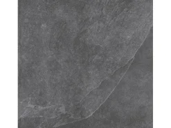 Bodenfliese Feinsteinzeug Mare Schwarz Glasiert Matt 60 cm x 60 cm