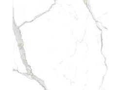 Bodenfliese Feinsteinzeug Palazzo Weiß Glasiert Matt 90 cm x 90 cm