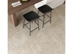 Bodenfliese Feinsteinzeug Alvaro Beige Glasiert Matt 59,8 cm x 59,8 cm