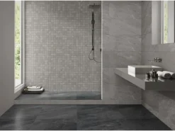 Bodenfliese Feinsteinzeug Olympus Grau Matt 59,7 cm x 29,7 cm