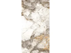 Bodenfliese Feinsteinzeug Gold Glasiert Poliert 60 cm x 120 cm