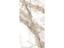 Bodenfliese Feinsteinzeug Gold Glasiert Poliert 60 cm x 120 cm