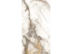 Bodenfliese Feinsteinzeug Gold Glasiert Poliert 60 cm x 120 cm