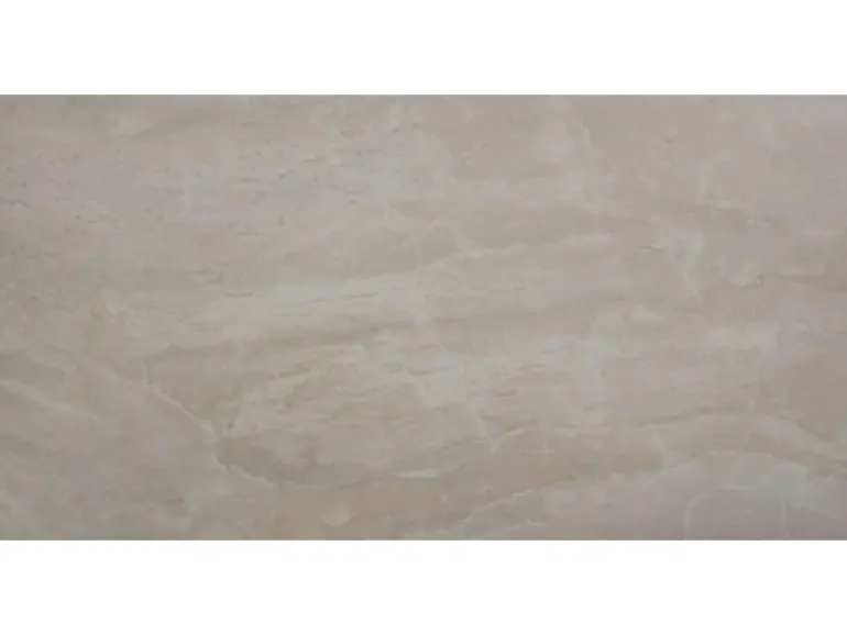 Bodenfliese Feinsteinzeug Creme Glasiert Poliert 60 cm x 30 cm