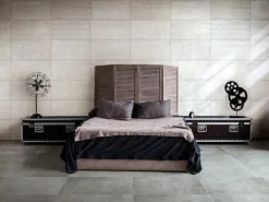 Bodenfliese Feinsteinzeug Dock decor Anthrazit 80 cm x 40 cm