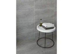 Bodenfliese Harmony Feinsteinzeug Grau Glasiert 29,7 cm x 59,8 cm