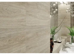 Bodenfliese Tizura Feinsteinzeug Beige Glasiert 29,7 cm x 59,8 cm