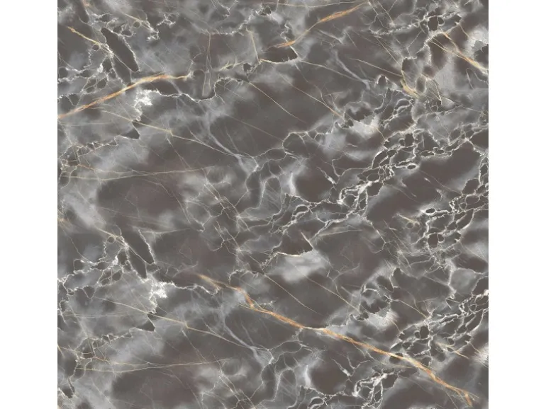 Bodenfliese Wave Feinsteinzeug Marmor Grey Glasiert Poliert 60 cm x 60 cm