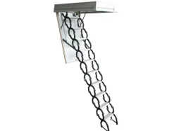 Bodentreppe Euro Star 90 cm x 90 cm wärmegedämmt U-Wert 1,1 Raumhöhe bis 300 cm