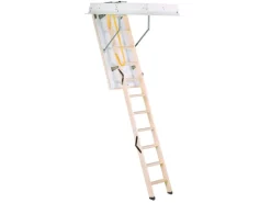 Bodentreppe Euro Trend 110 x 70 cm wärmegedämmt U-Wert 1,1 Raumhöhe bis 280 cm