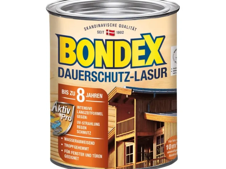 Bondex Dauerschutz-Lasur Tannengün 750 ml