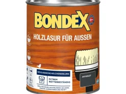 Bondex Holzlasur für Außen Anthrazit 750 ml