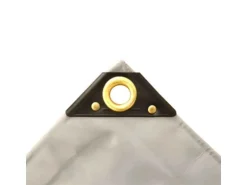 Boni-Shop PVC Plane Abdeckplane 650g/M Wasserdicht Grau 4x5m 20m