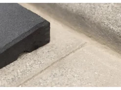 Bordsteinrampe Schwarz 1000 mm x 250 mm x 7 mm - 45 mm