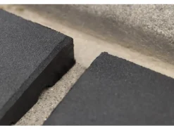 Bordsteinrampe Schwarz 1000 mm x 250 mm x 7 mm - 45 mm