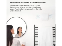 Bosch Badventilator Fan 1500 W 125 Weiß-Glänzend