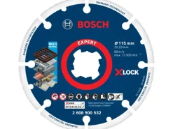 Bosch Expert Trennscheibe X-Lock Diamond Metall Wheel 115 mm x 22,23 mm