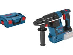 Bosch Professional Akku-Bohrhammer GBH 18V-26 Solo mit Tiefenanschlag im Koffer