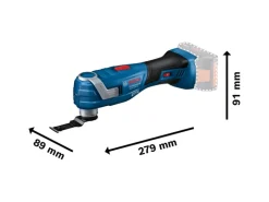 Bosch Professional Multi-Cutter GOP 18V-34 in L-Boxx mit Tauchsägeblatt