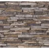 Bricoflor Bruchstein Tapete Selbstklebend Mauer Tapeten Panel in Natursteinoptik Ideal für Wohnzimmer und Küche Stein Vliestapete in 3D Optik