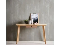 Bricoflor Industrial Tapete in Hellgrau Beton Vliestapete im industrielook Ideal für Küche und Schlafzimmer Moderne Uni Tapete in Betonoptik mit Vinyl