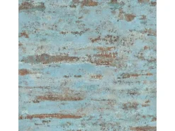 Bricoflor Vlies Mauertapete Hellblau Grau Industrial Tapete in Steinoptik für Küche und Wohnzimmer Alte Mauer Vliestapete im Used Look