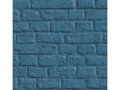 Bricoflor Vlies Steintapete Blau