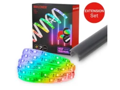 Briloner LED Band Pimp your Panel Ergänzungs-Set RGB+W Dimmbar 2,6 m Weiß