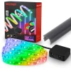 Briloner LED Band Pimp your Panel Starter-Set Fernbedienung Dimmbar RGB+W 2,6 m
