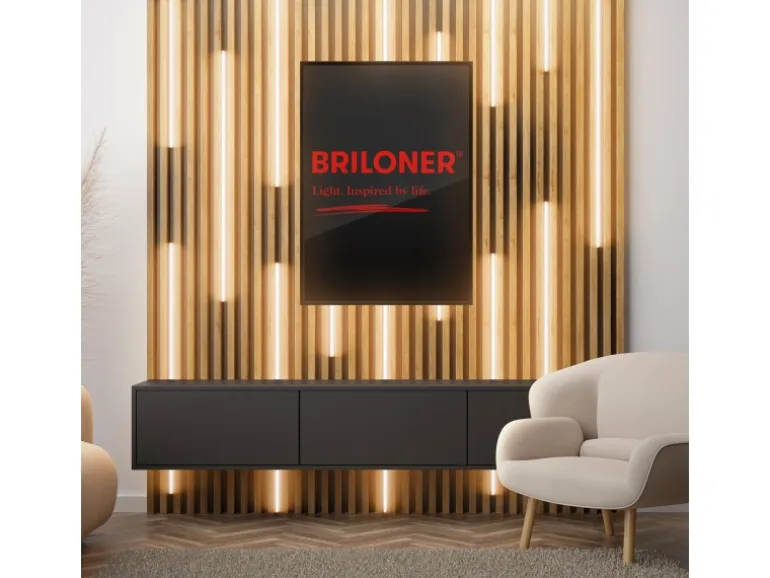 Briloner LED Band Pimp your Panel Starter-Set Warmweiße Lichtfarbe 2,6 m