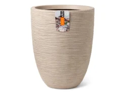 Capi Übertopf "Waste Rib NL" Terrazzo Beige 34 x 46 cm