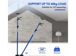 CCLIFE 2 Stück Deckenstütze Montagestütze Einhandstütze 115-290 cm Belastbar Bis 30 kg