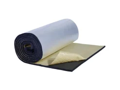 CCLIFE Dämmmatte Alubeschichtung Selbstklebend ECM-geprüft 19 mm Dicke 6 m Länge