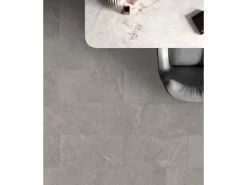 CERAMICHE SERRA Bodenfliese Steingut Grau Glasiert Matt 60 cm x 30 cm