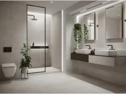 Cersanit Wandfliese Durin Steingut Grau-Matt 29,8 cm x 59,8 cm