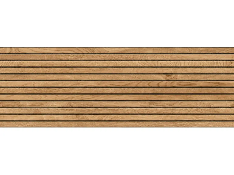 Cersanit Wandfliese Oslo Light Strukturiert 28,9 cm x 89 cm Beige Rektifiziert